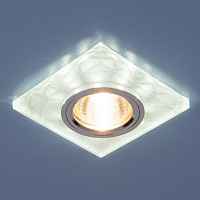 Встраиваемый светильник светодиодный Elektrostandart 8361 MR16 WH/SL белый/серебро - цена и фото